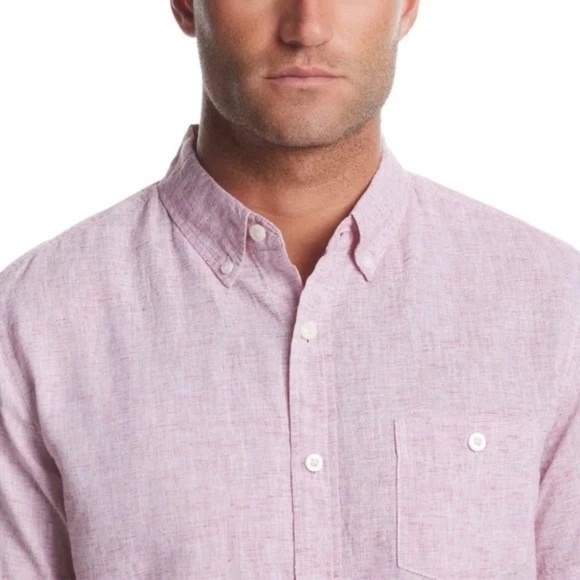 Weatherproof Pink Casual Button Down Shirt Lightweight Cotton - Picture 4 of 16